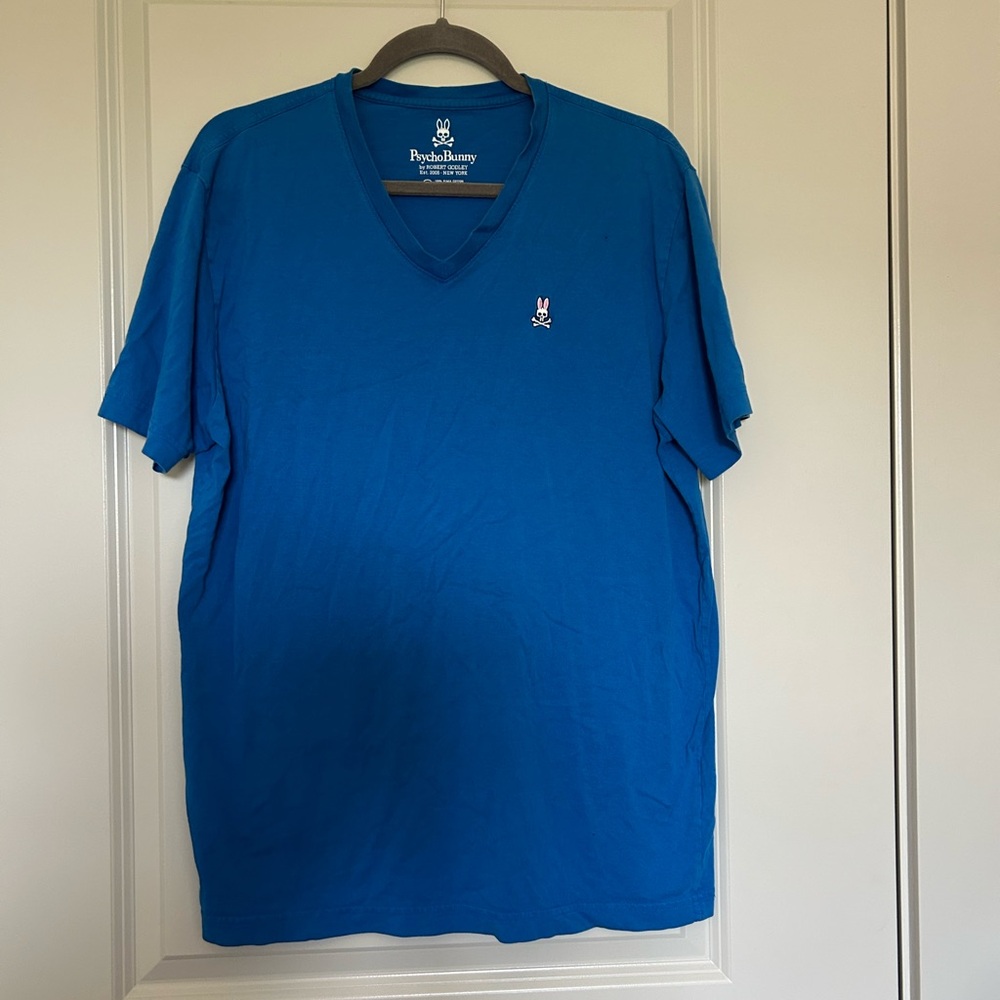Psycho Bunny Blue Short Sleeve Tee